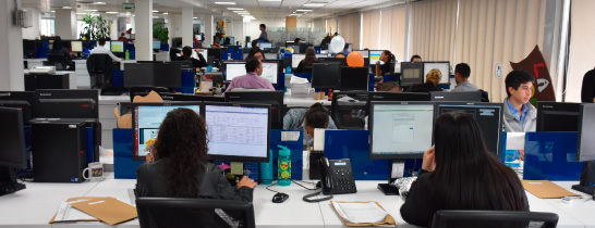 Foto servicios de agenciamiento aduanero Foto oficina colaboradores